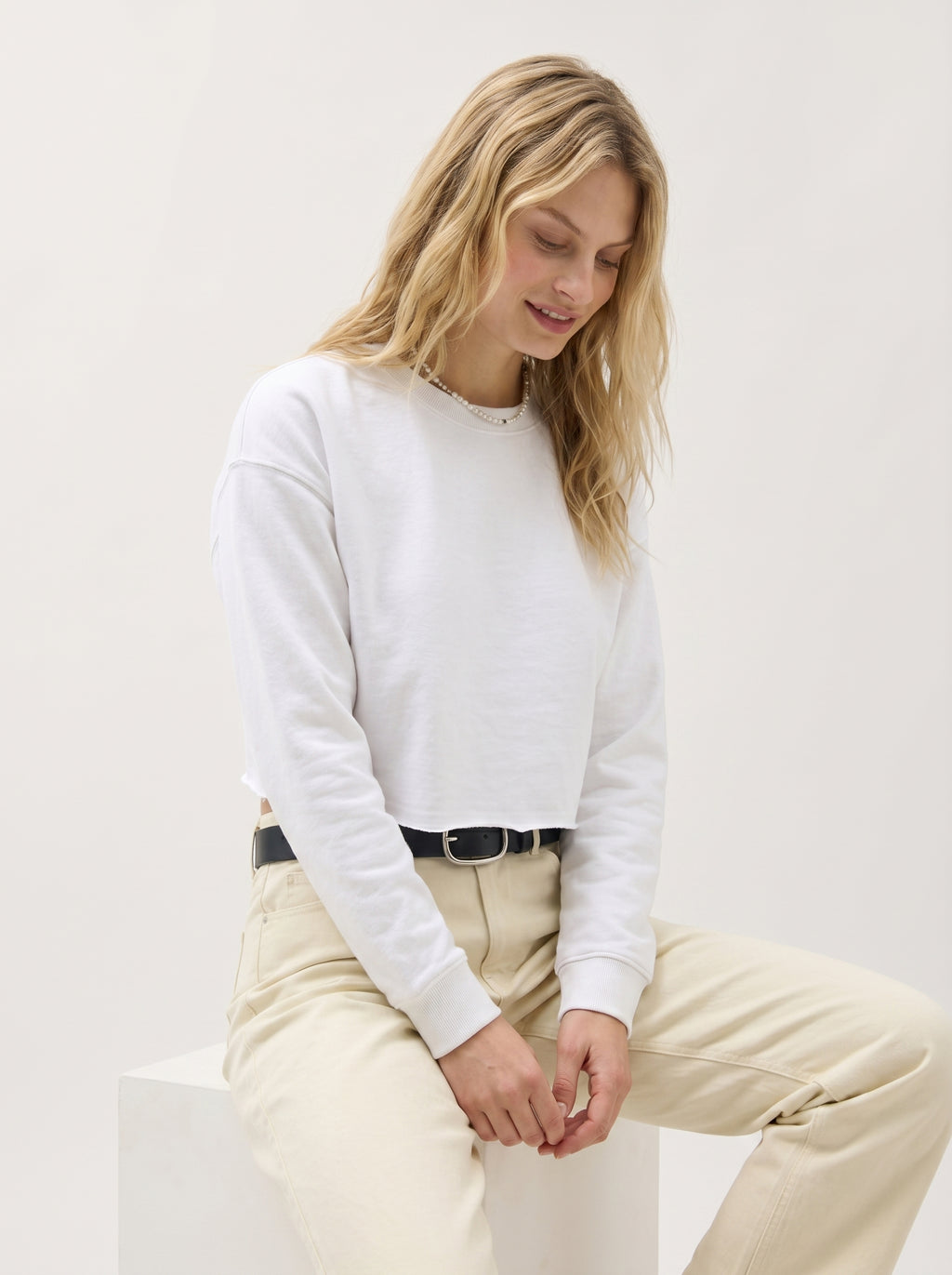 Women’s Long Sleeve Crop Tee
