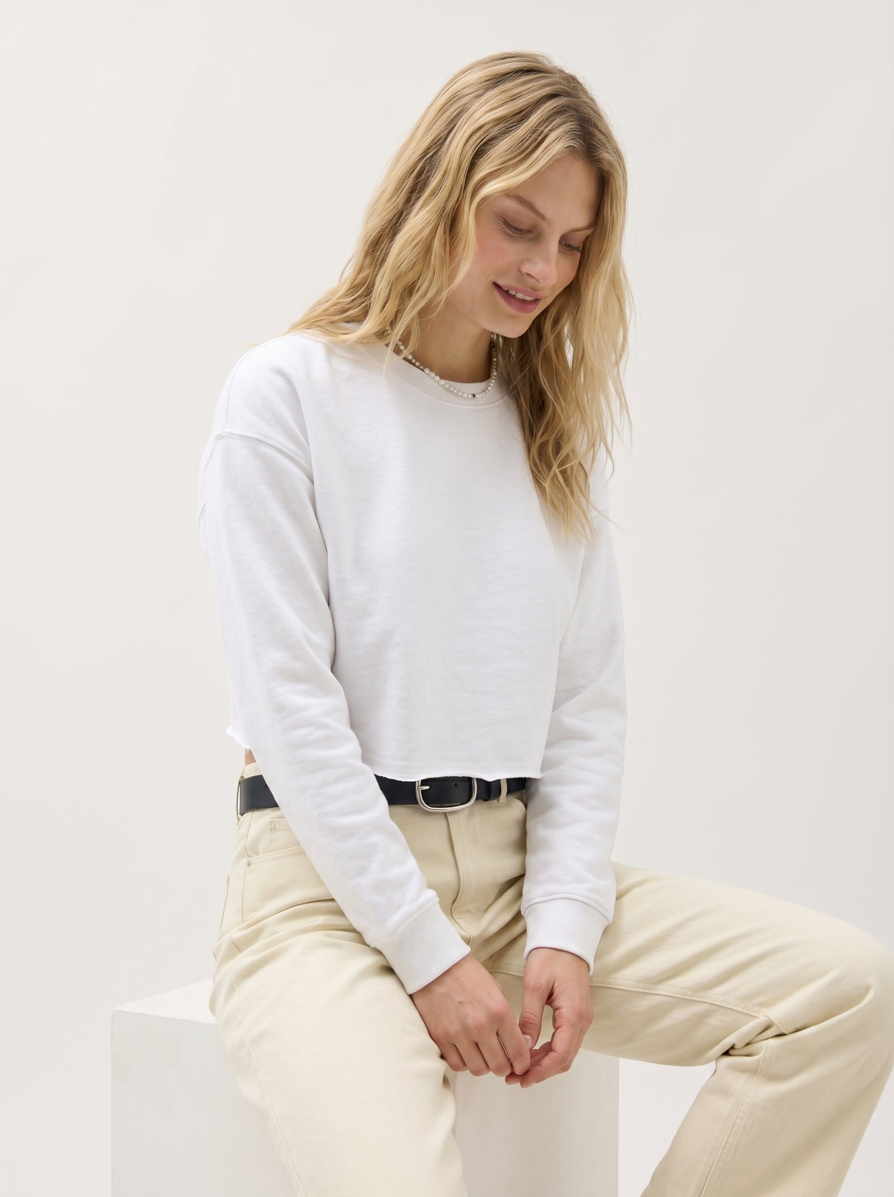 Women’s Long Sleeve Crop Tee