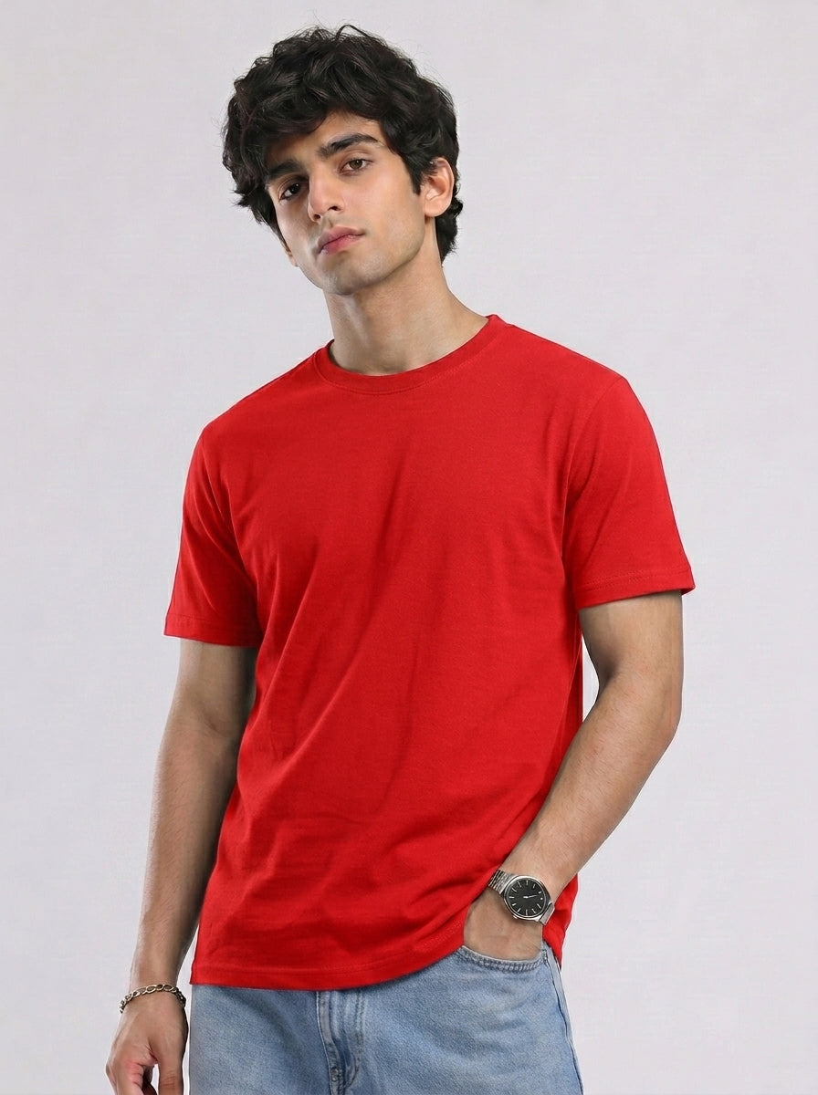 Classic Short Sleeve Crew Neck Tee