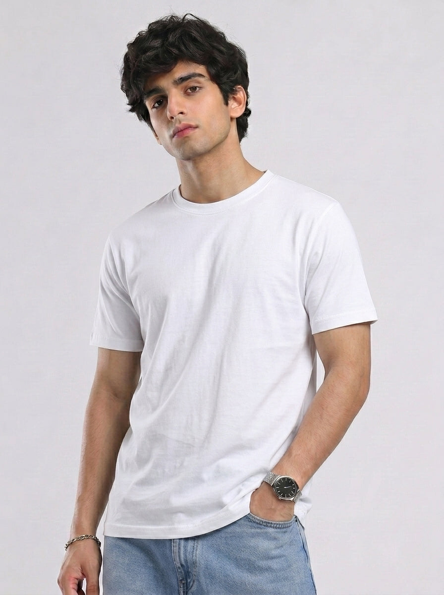 Classic Short Sleeve Crew Neck Tee