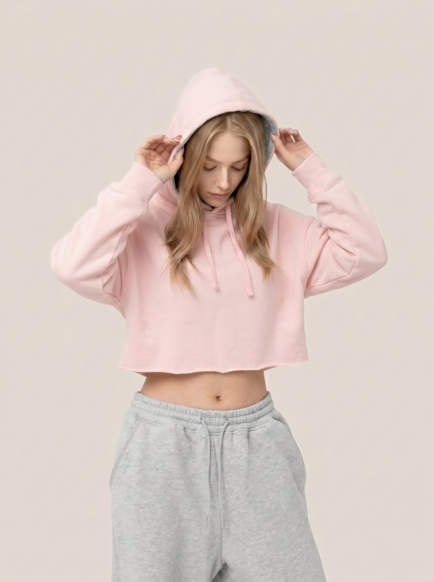 Women's Crop Hoodie