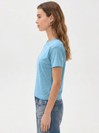 Premium Heather Short Sleeve Crew Neck Tee