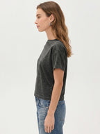 Premium Heather Short Sleeve Crew Neck Tee
