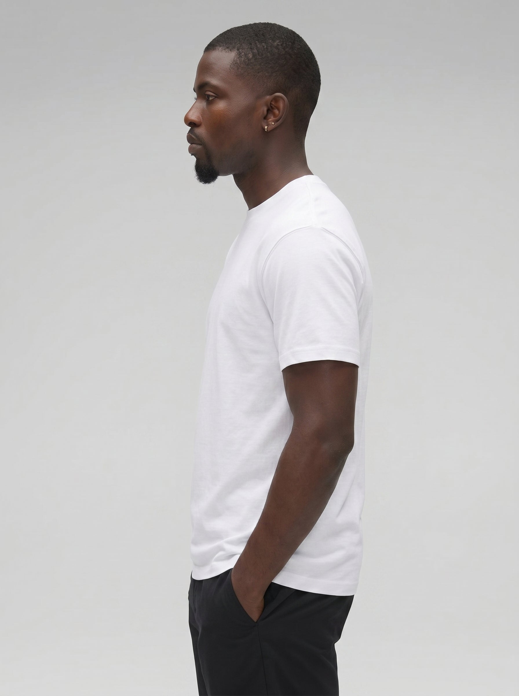 Unisex Short Sleeve Side Seam T-Shirt