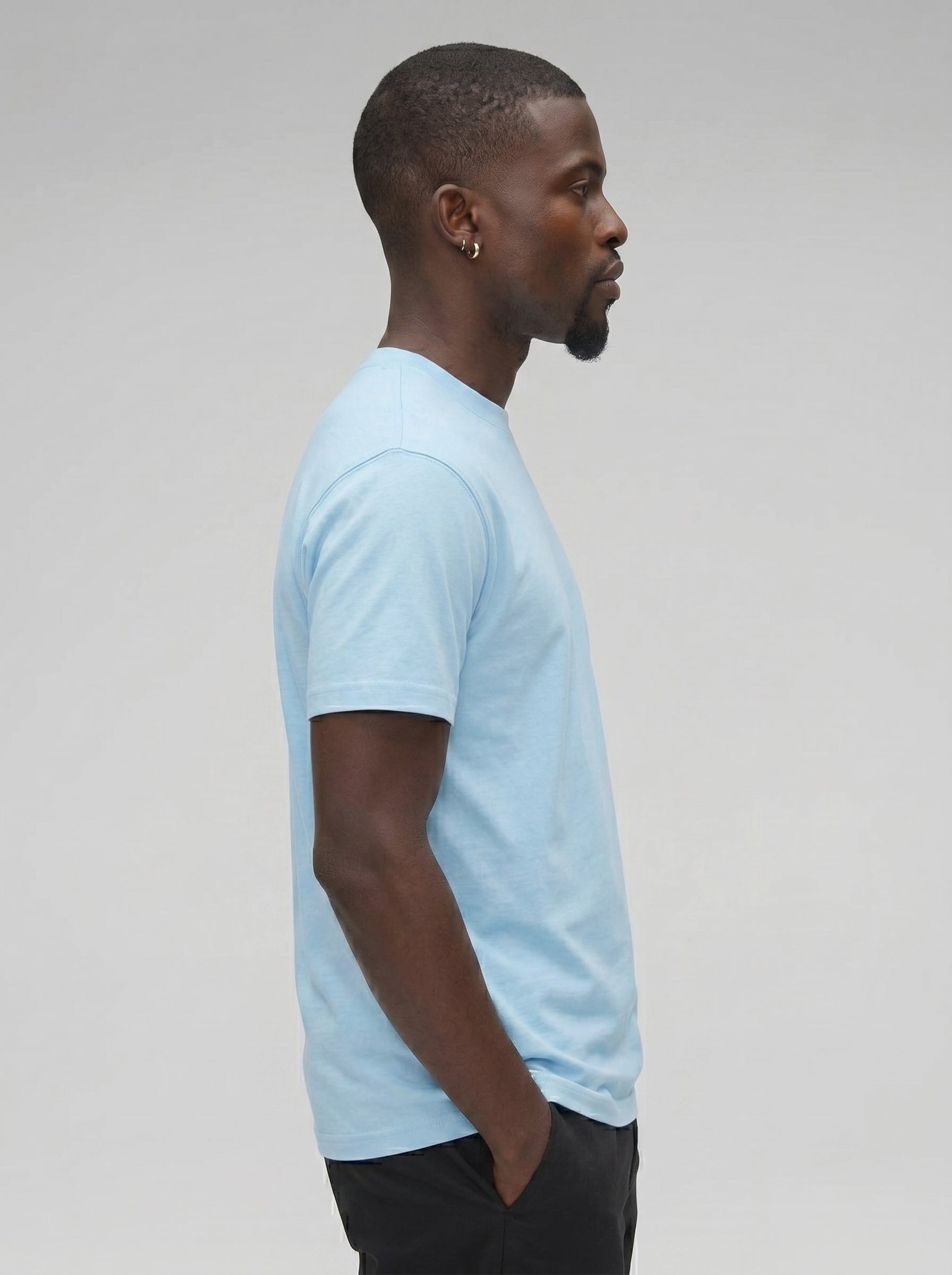 Unisex Short Sleeve Side Seam T-Shirt