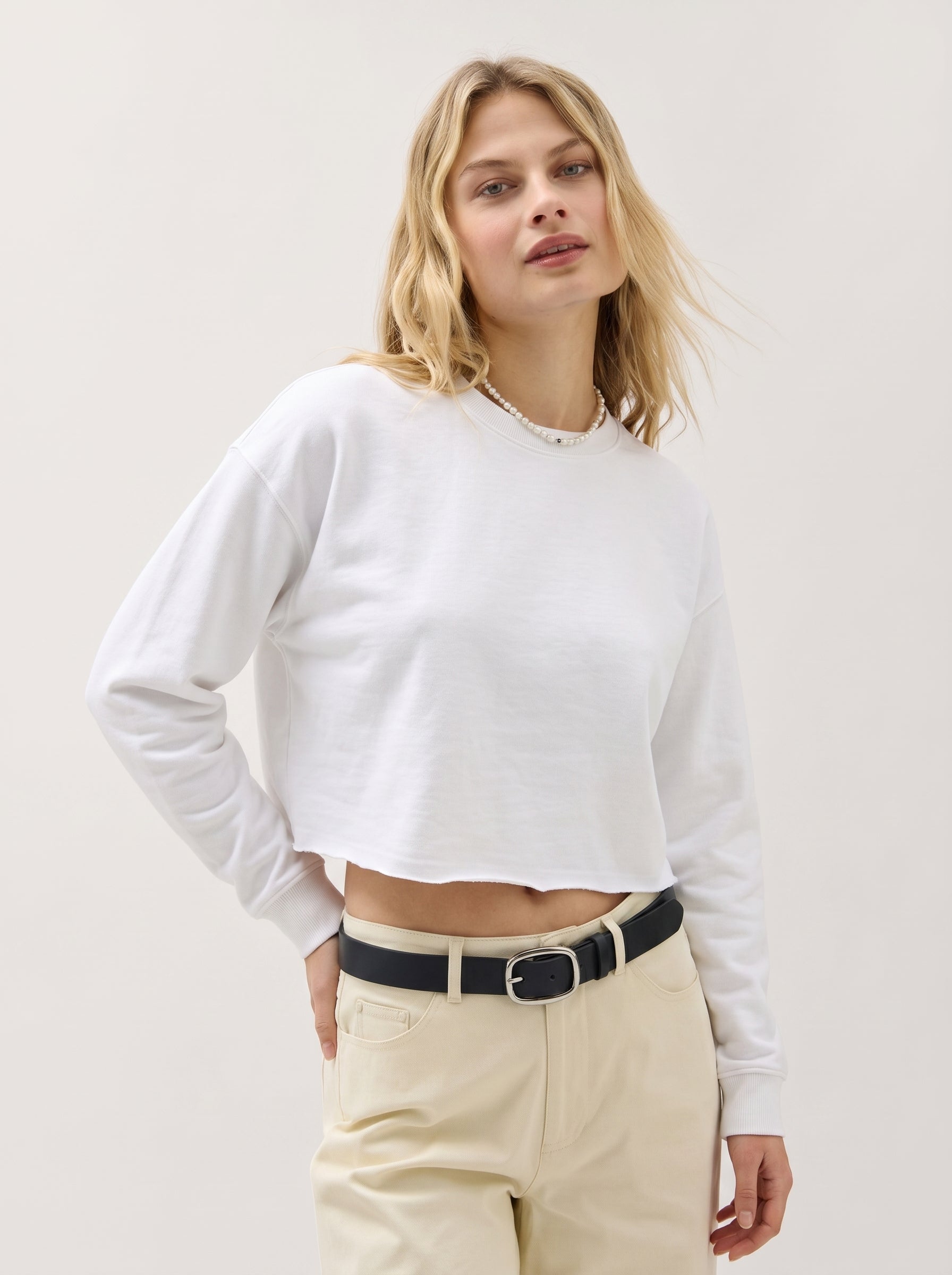Women’s Long Sleeve Crop Tee