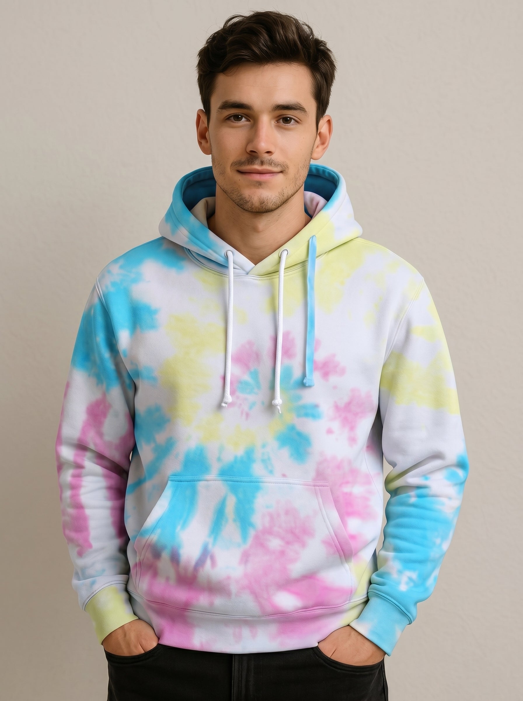 Tie Dye Pullover Hoodie