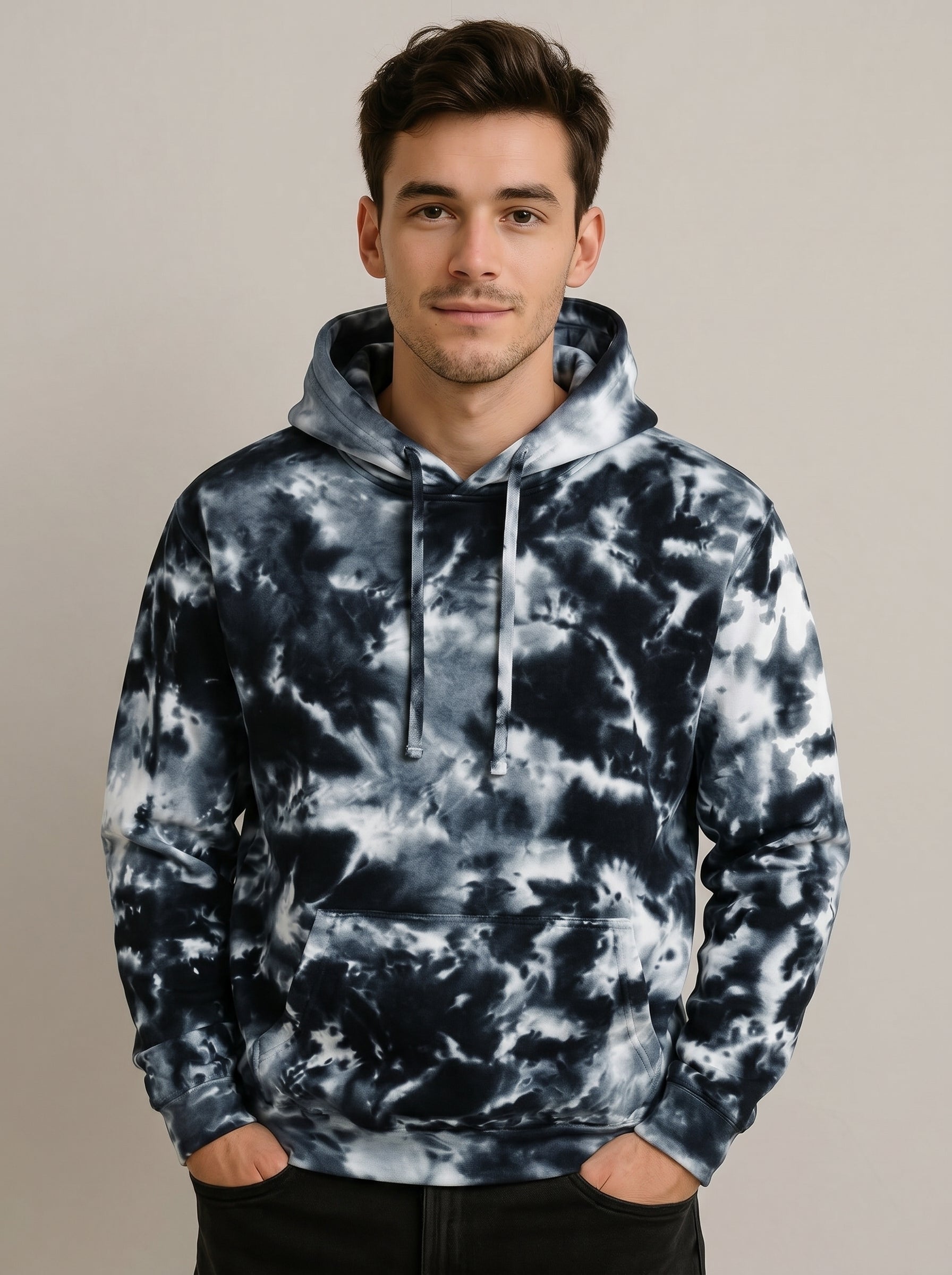 Tie Dye Pullover Hoodie