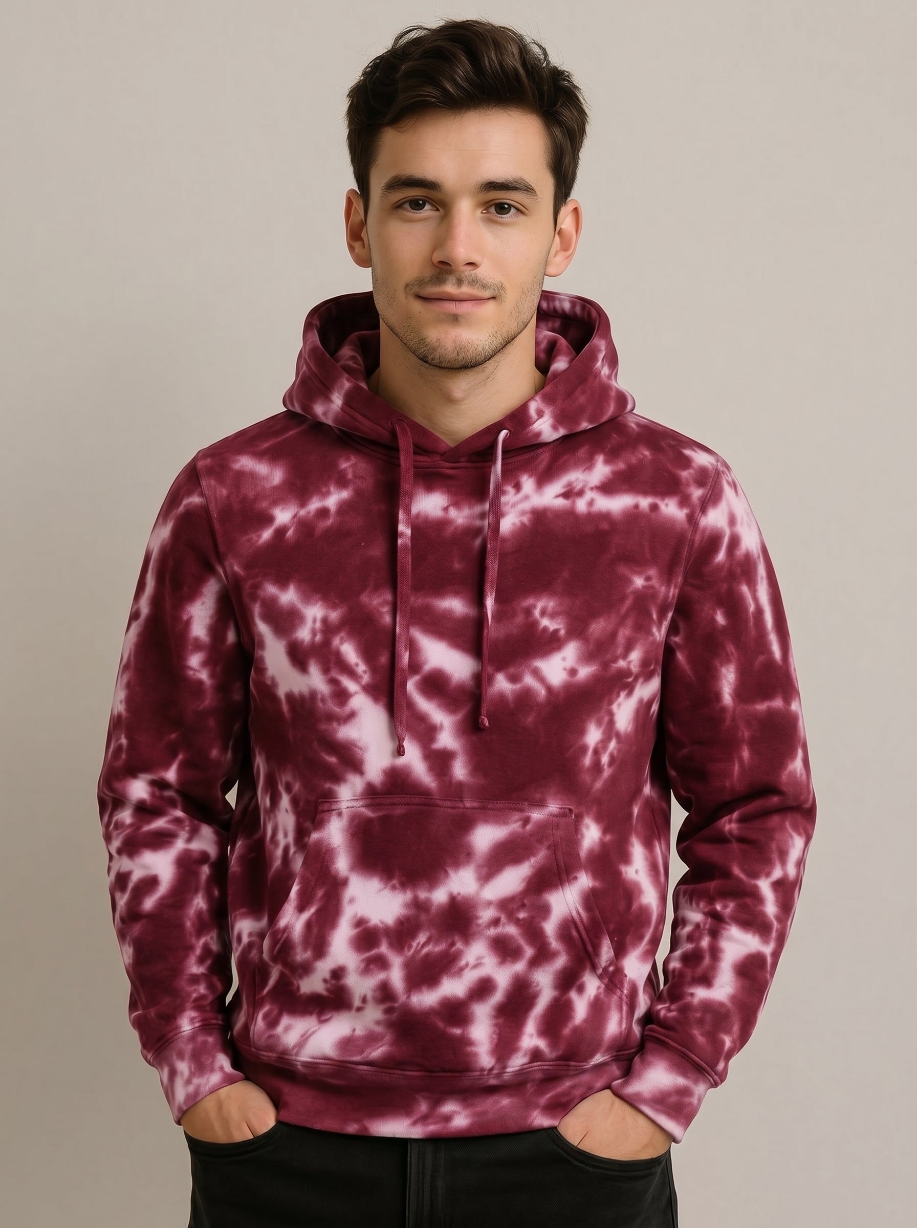 Tie Dye Pullover Hoodie