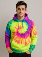 Tie Dye Pullover Hoodie