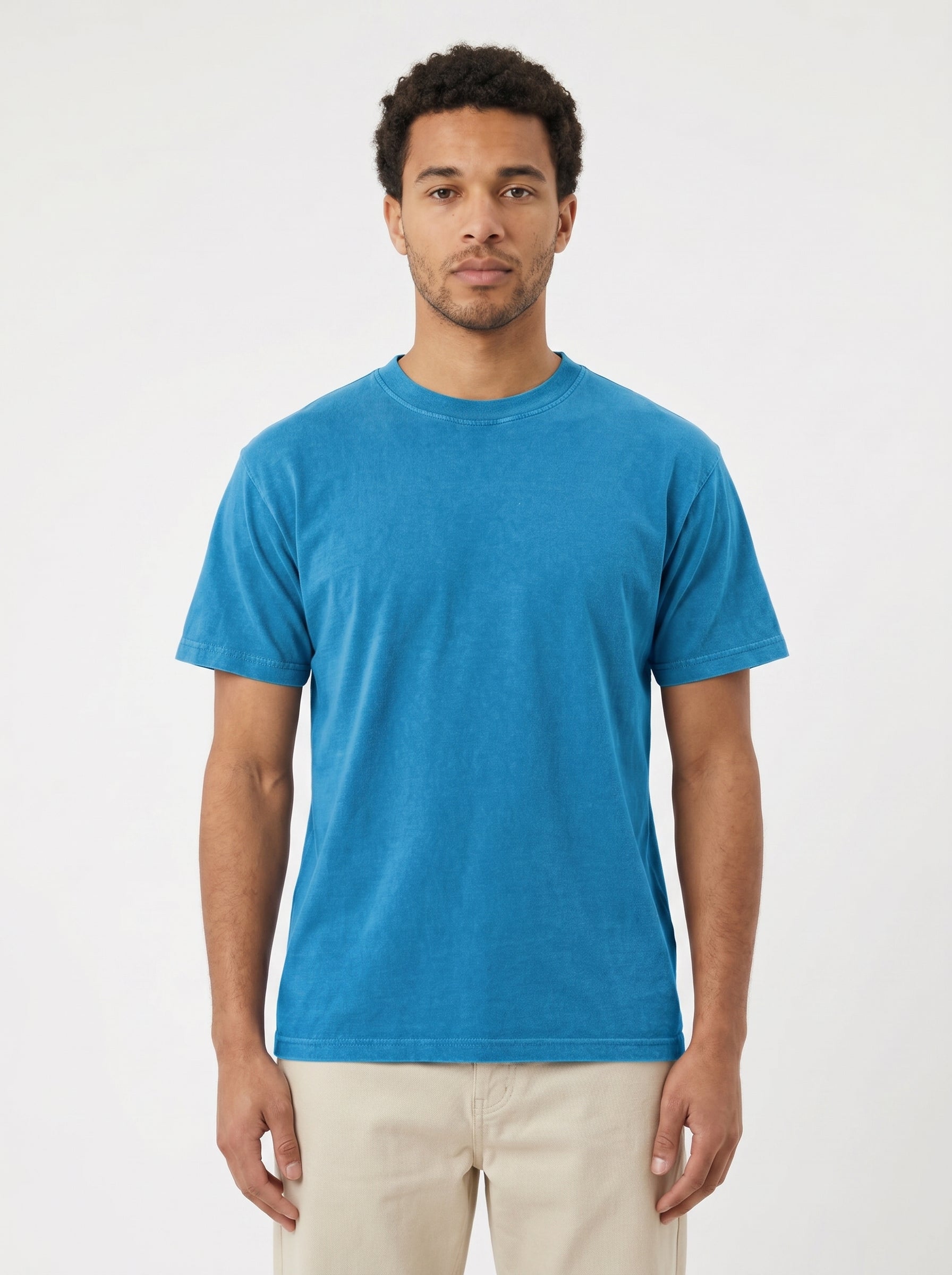 Premium Short Sleeve Crew Neck Tee