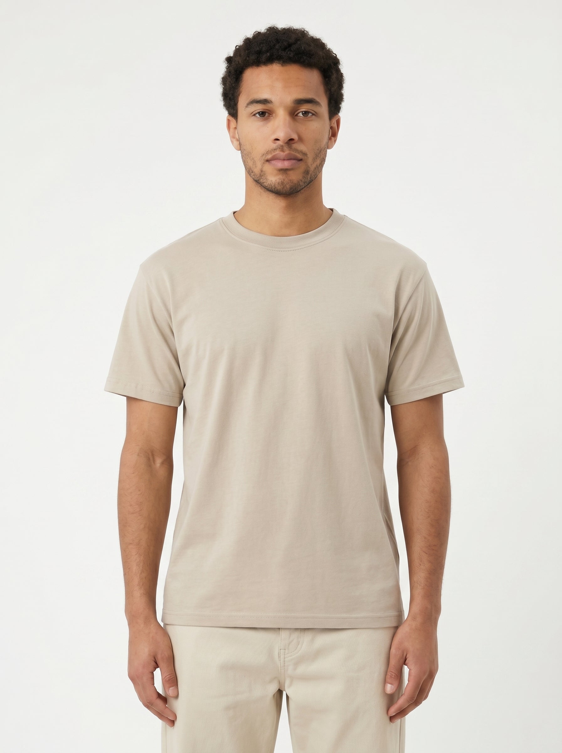 Premium Short Sleeve Crew Neck Tee