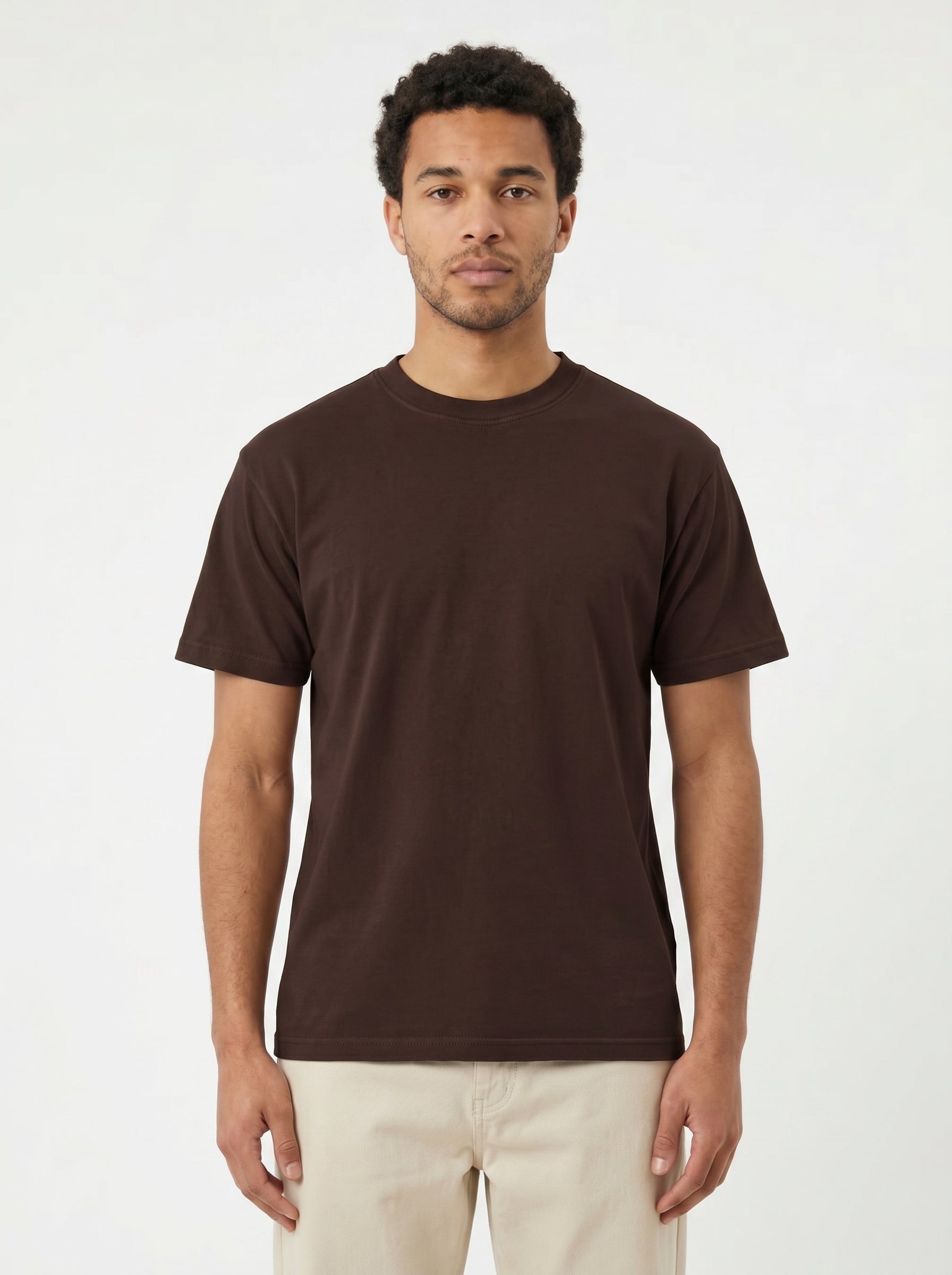 Premium Short Sleeve Crew Neck Tee