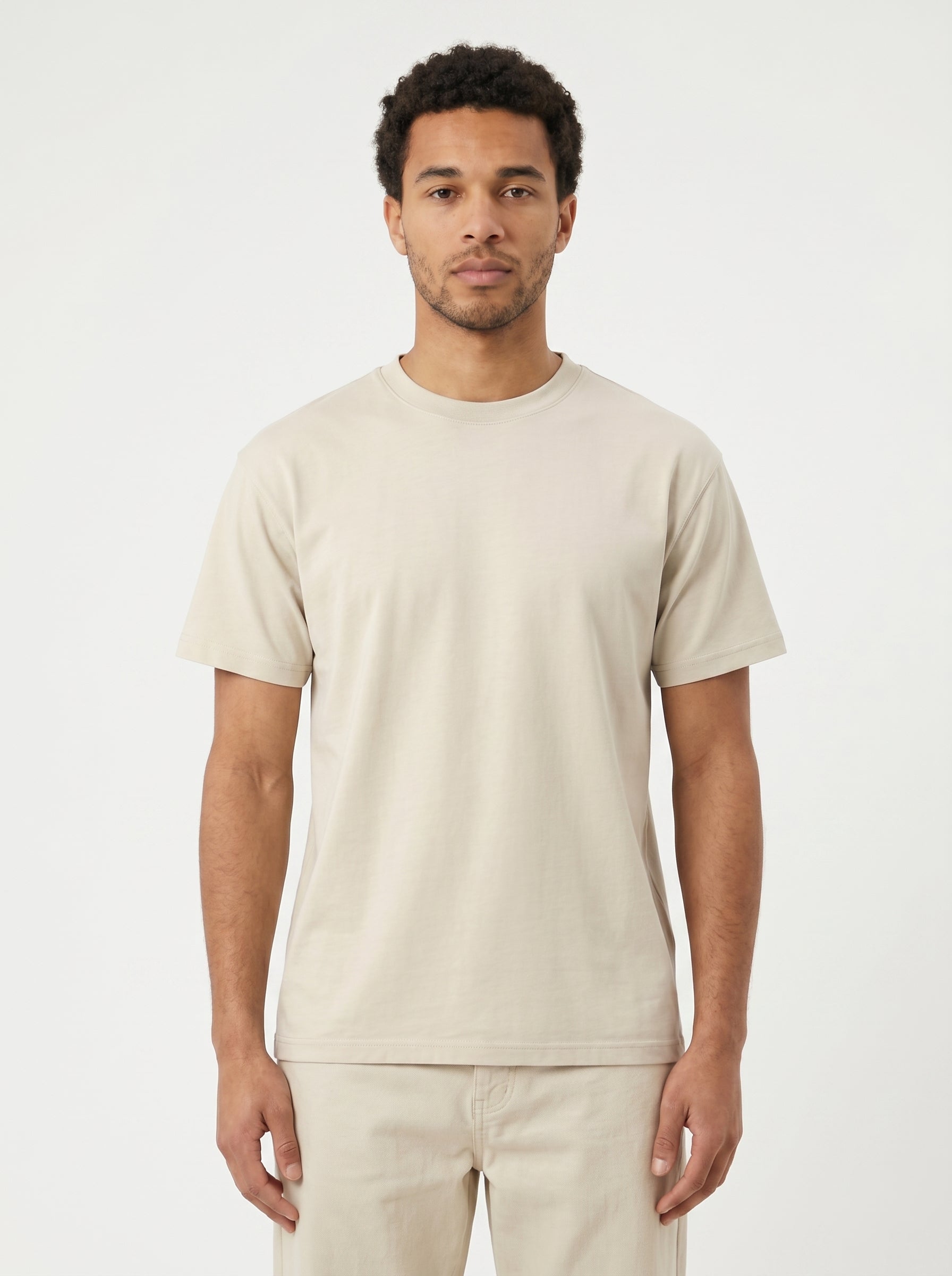 Premium Short Sleeve Crew Neck Tee