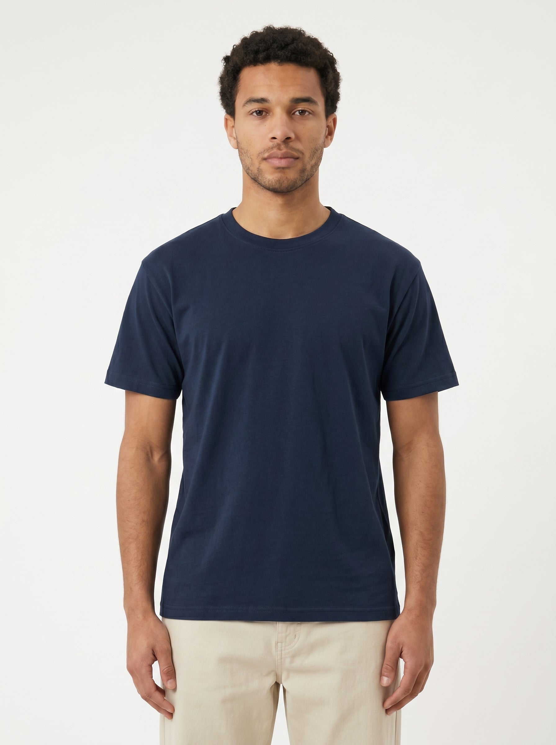 Premium Short Sleeve Crew Neck Tee