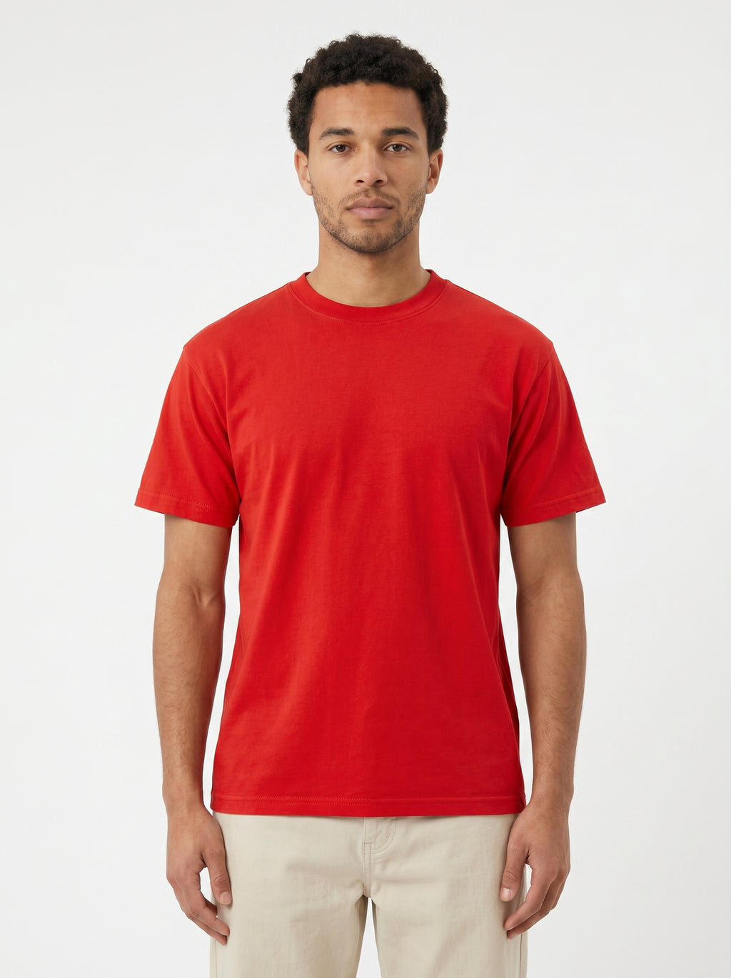 Premium Short Sleeve Crew Neck Tee