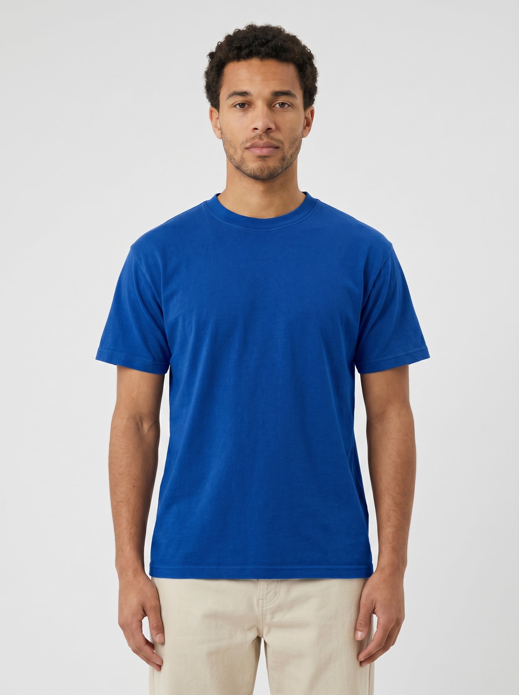 Premium Short Sleeve Crew Neck Tee