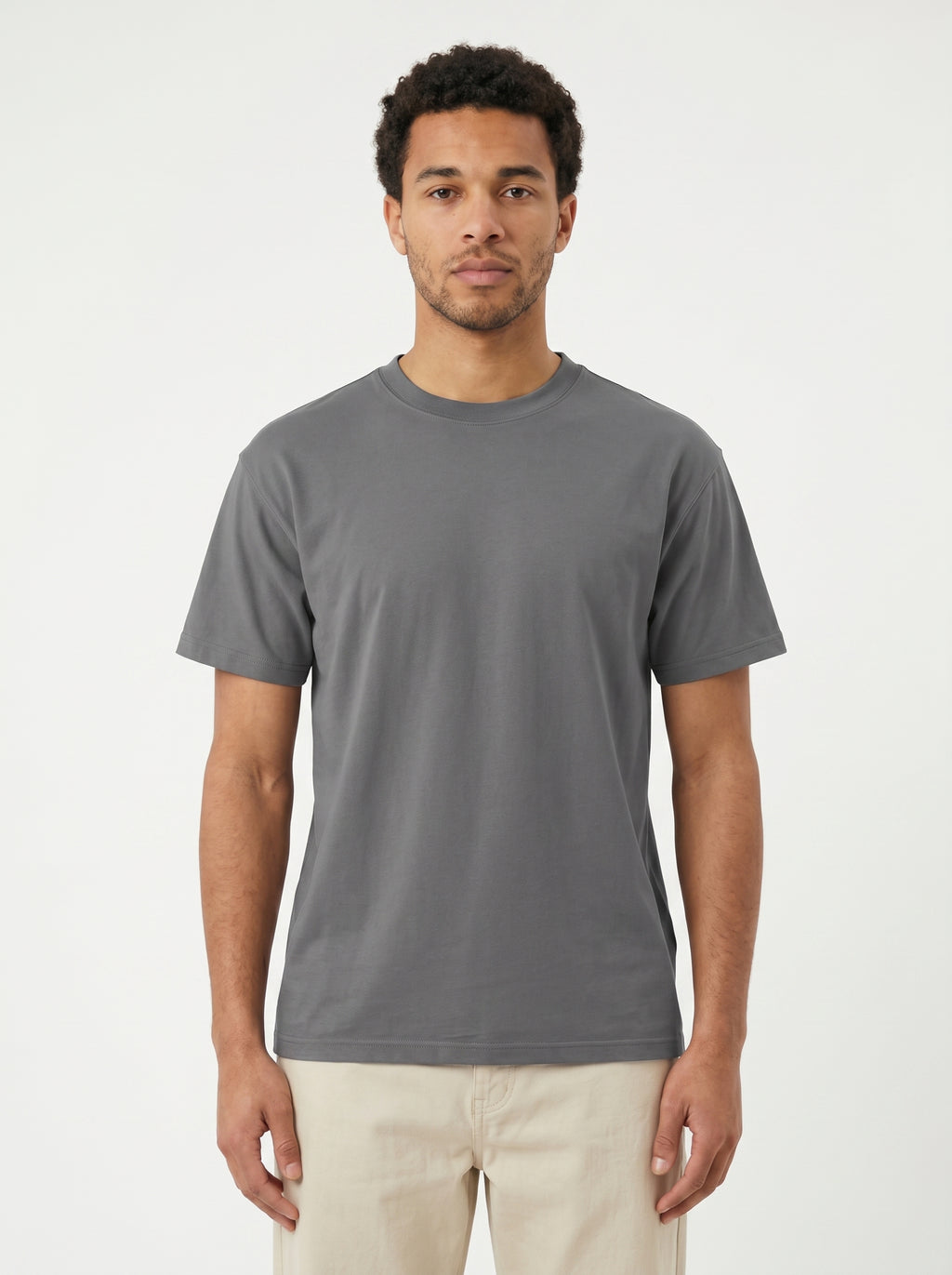 Premium Short Sleeve Crew Neck Tee