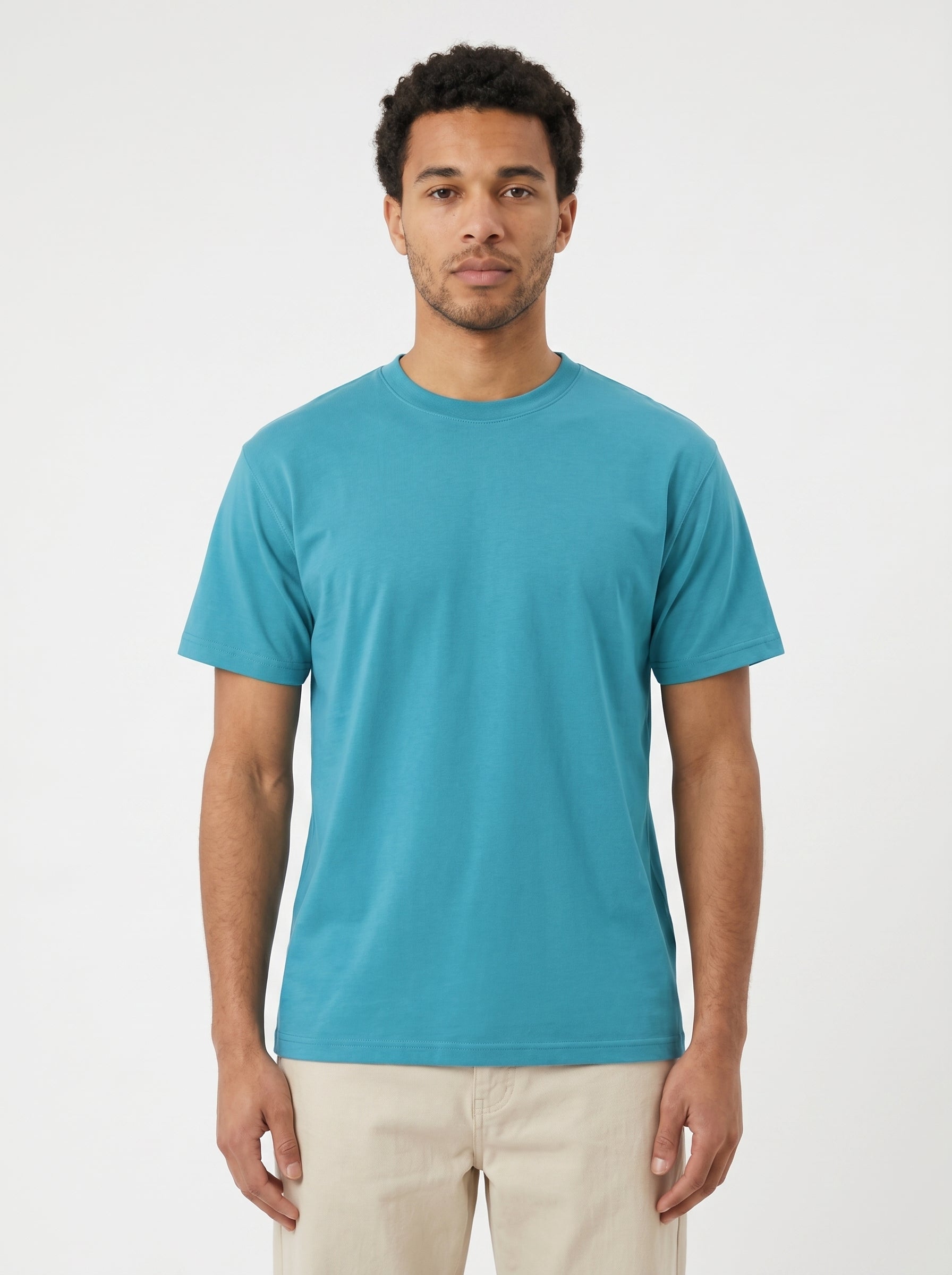 Premium Short Sleeve Crew Neck Tee