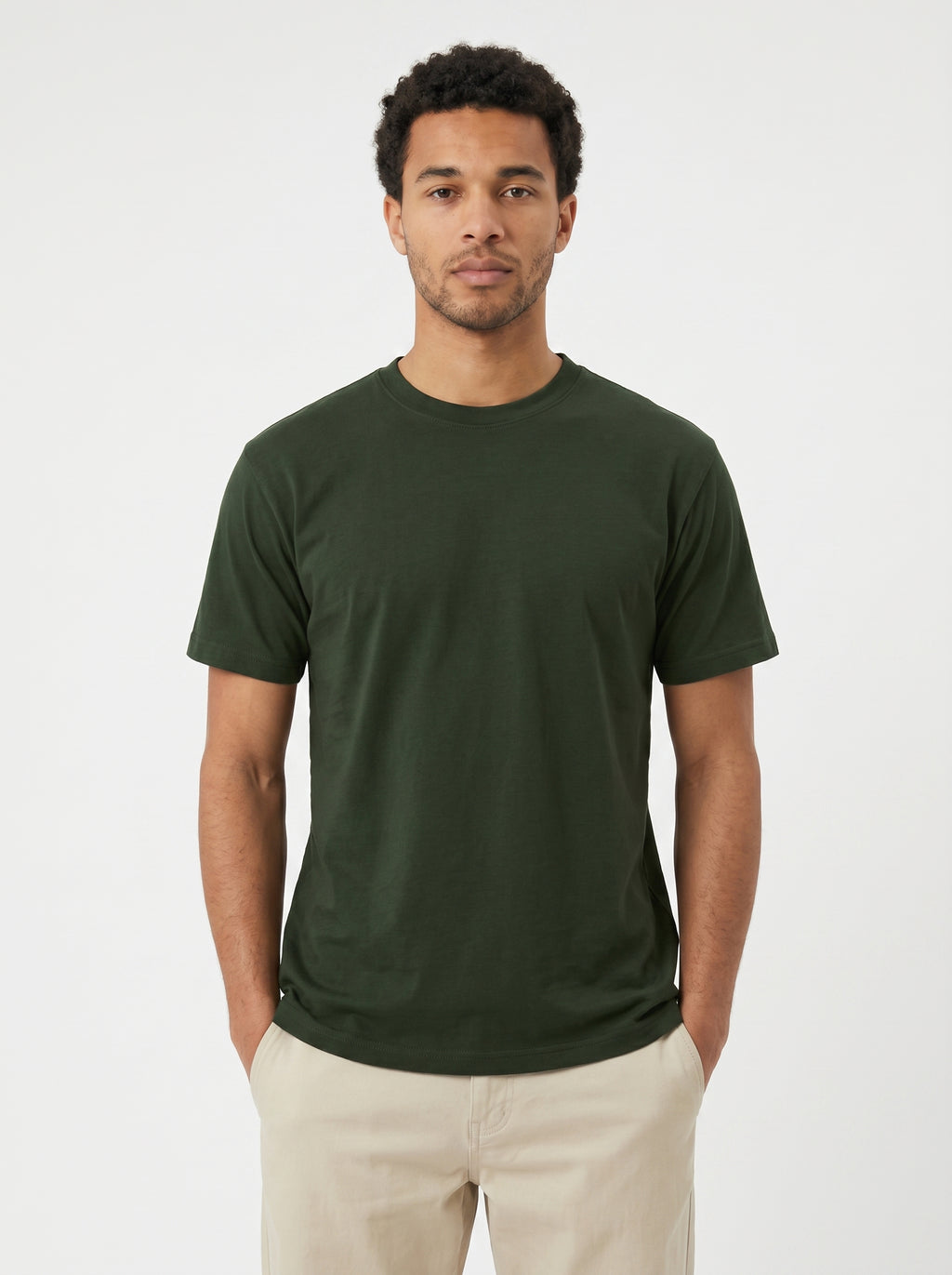 Premium Short Sleeve Crew Neck Tee