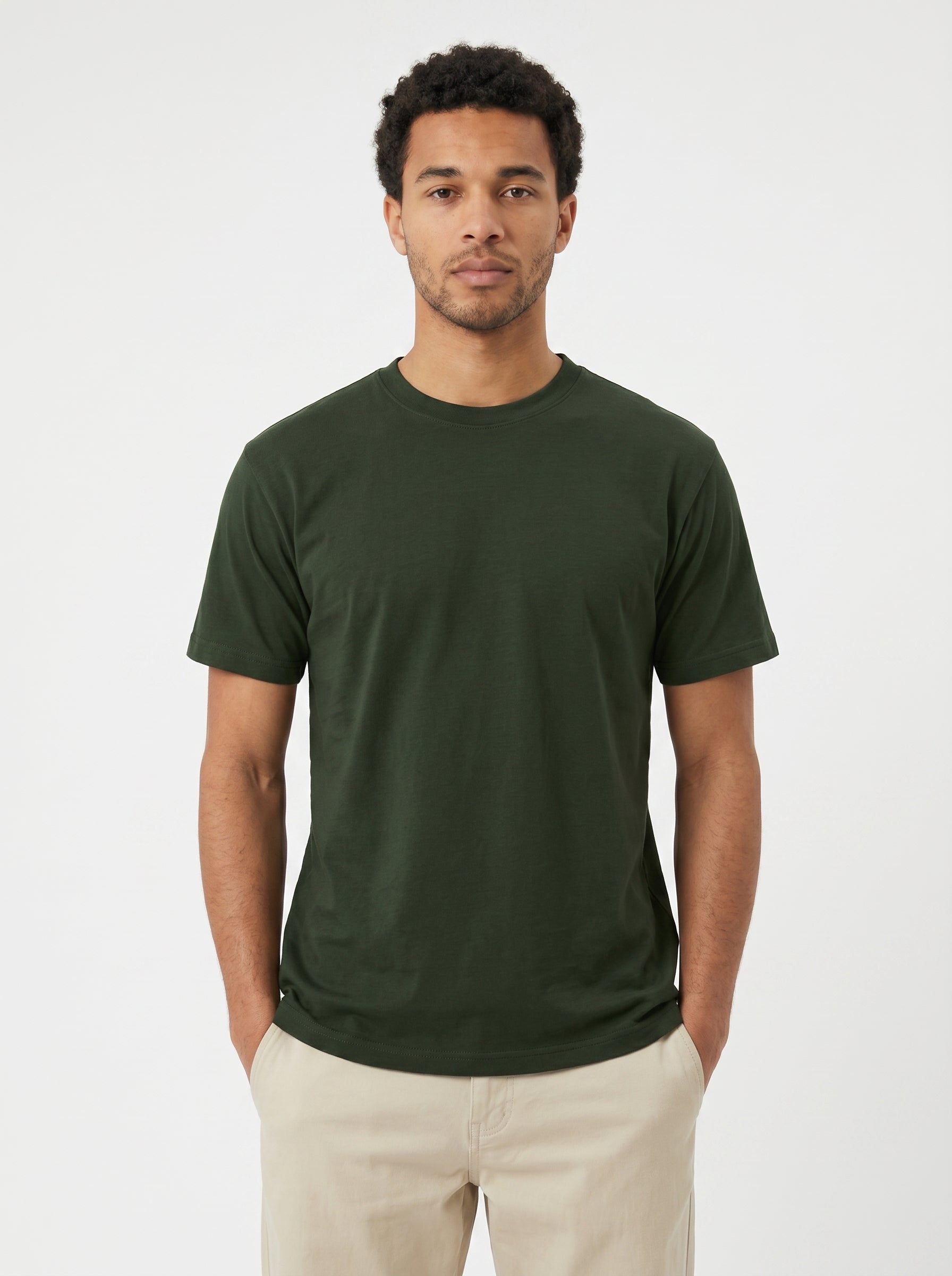 Premium Short Sleeve Crew Neck Tee