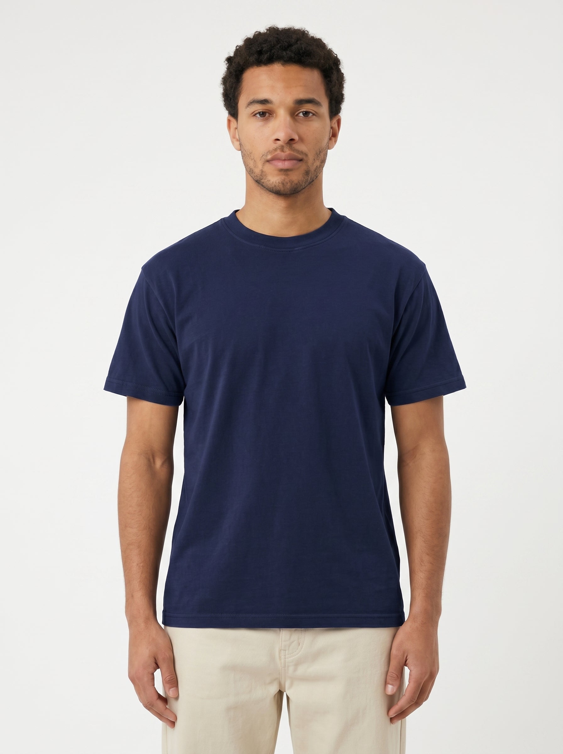 Premium Short Sleeve Crew Neck Tee