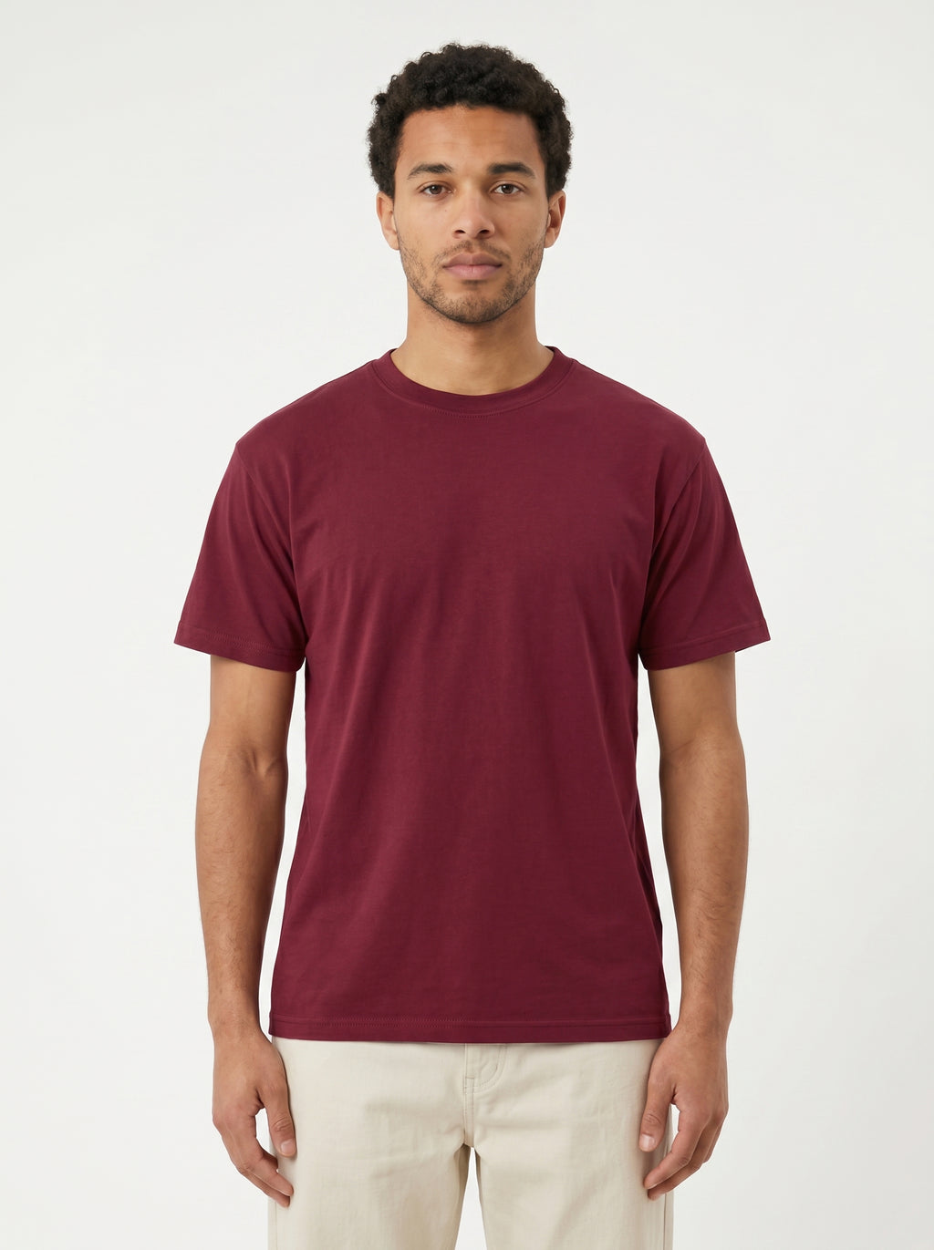 Premium Short Sleeve Crew Neck Tee