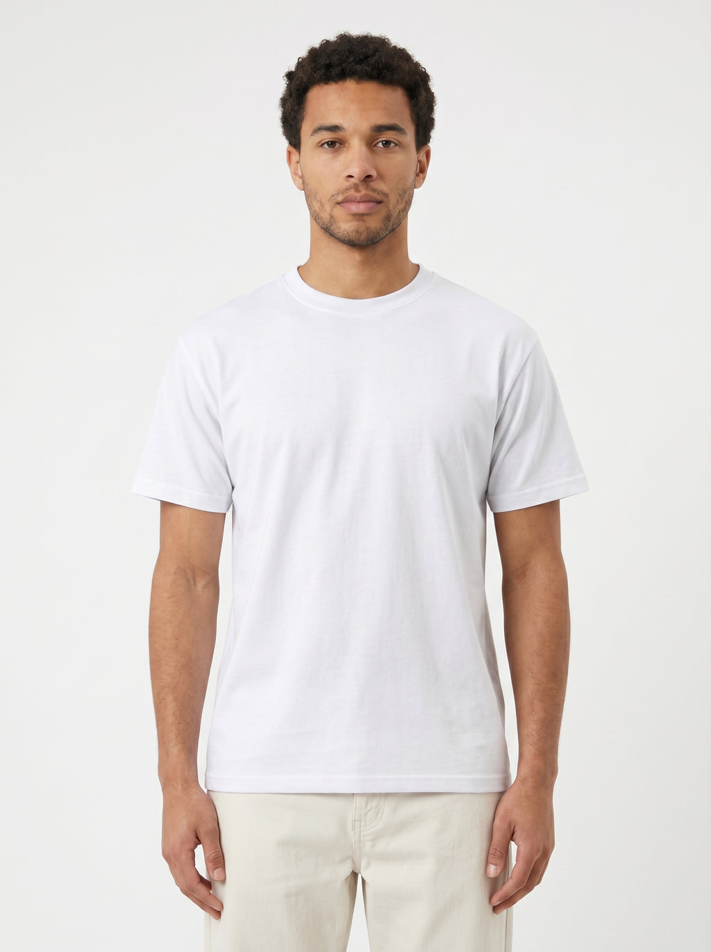 Premium Short Sleeve Crew Neck Tee