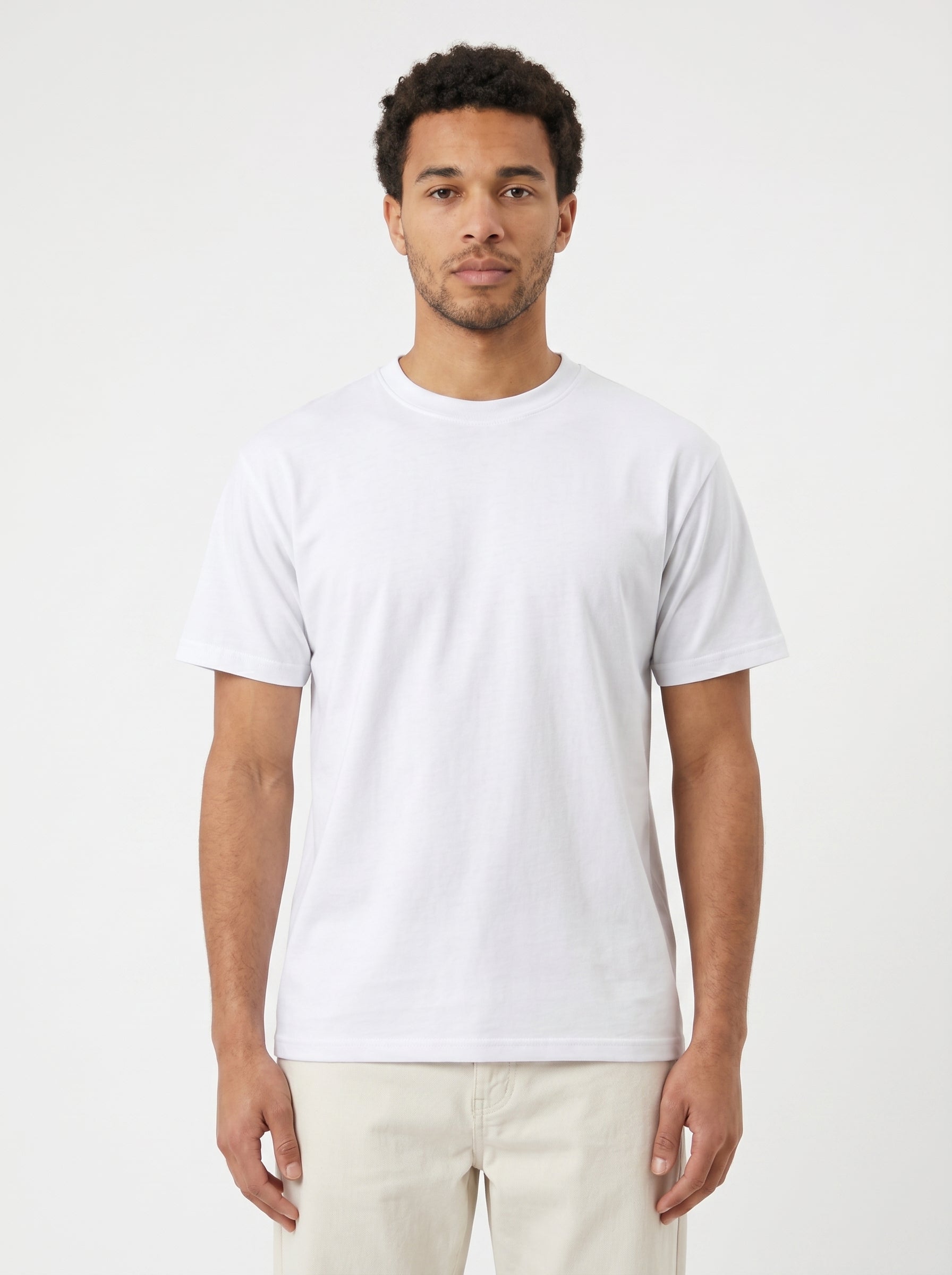 Premium Short Sleeve Crew Neck Tee