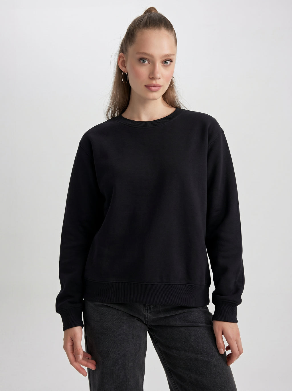 Recycled Crew Neck Sweatshirt