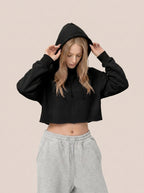 Women's Crop Hoodie