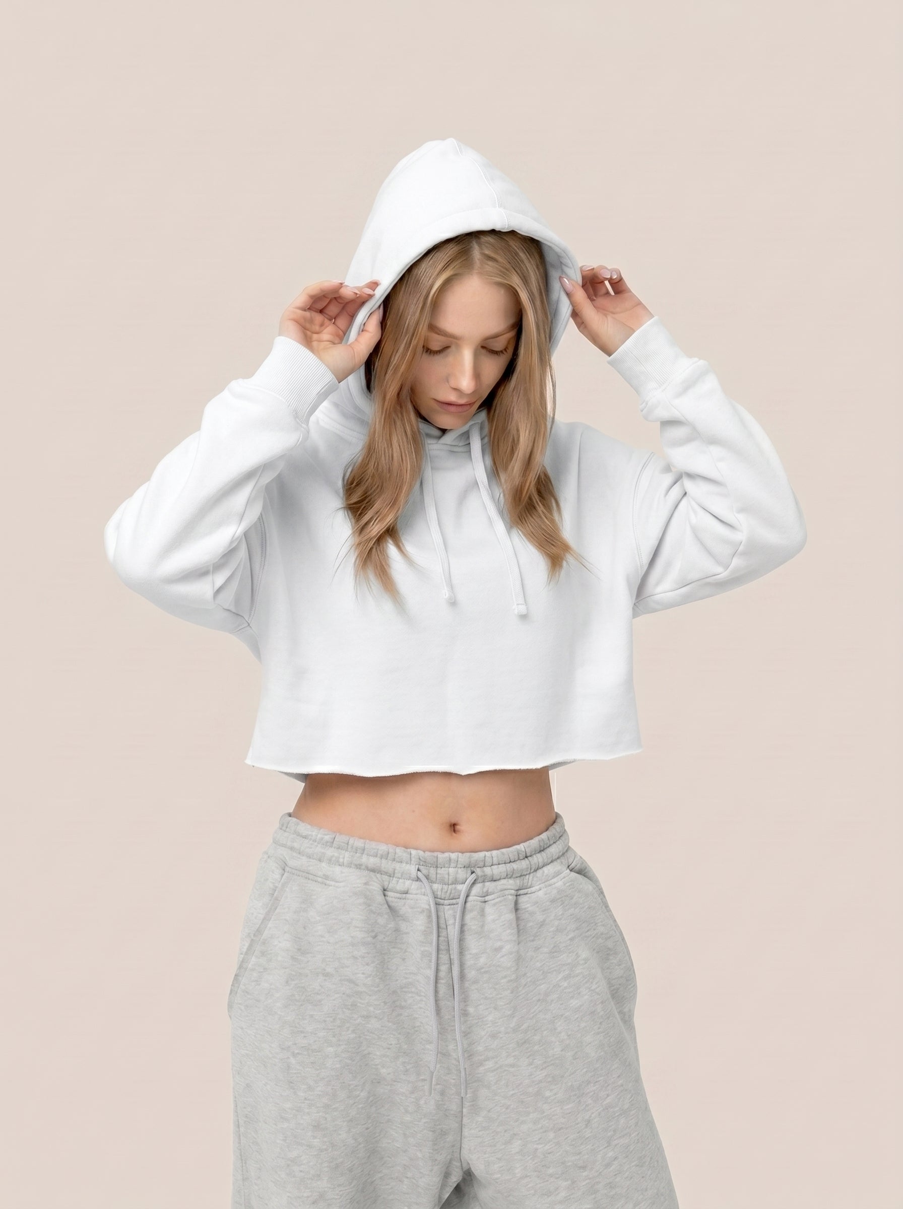 Women's Crop Hoodie
