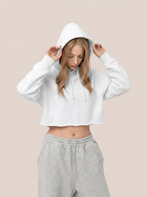 Women's Crop Hoodie
