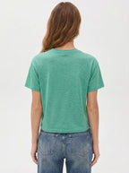 Premium Heather Short Sleeve Crew Neck Tee
