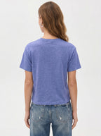 Premium Heather Short Sleeve Crew Neck Tee