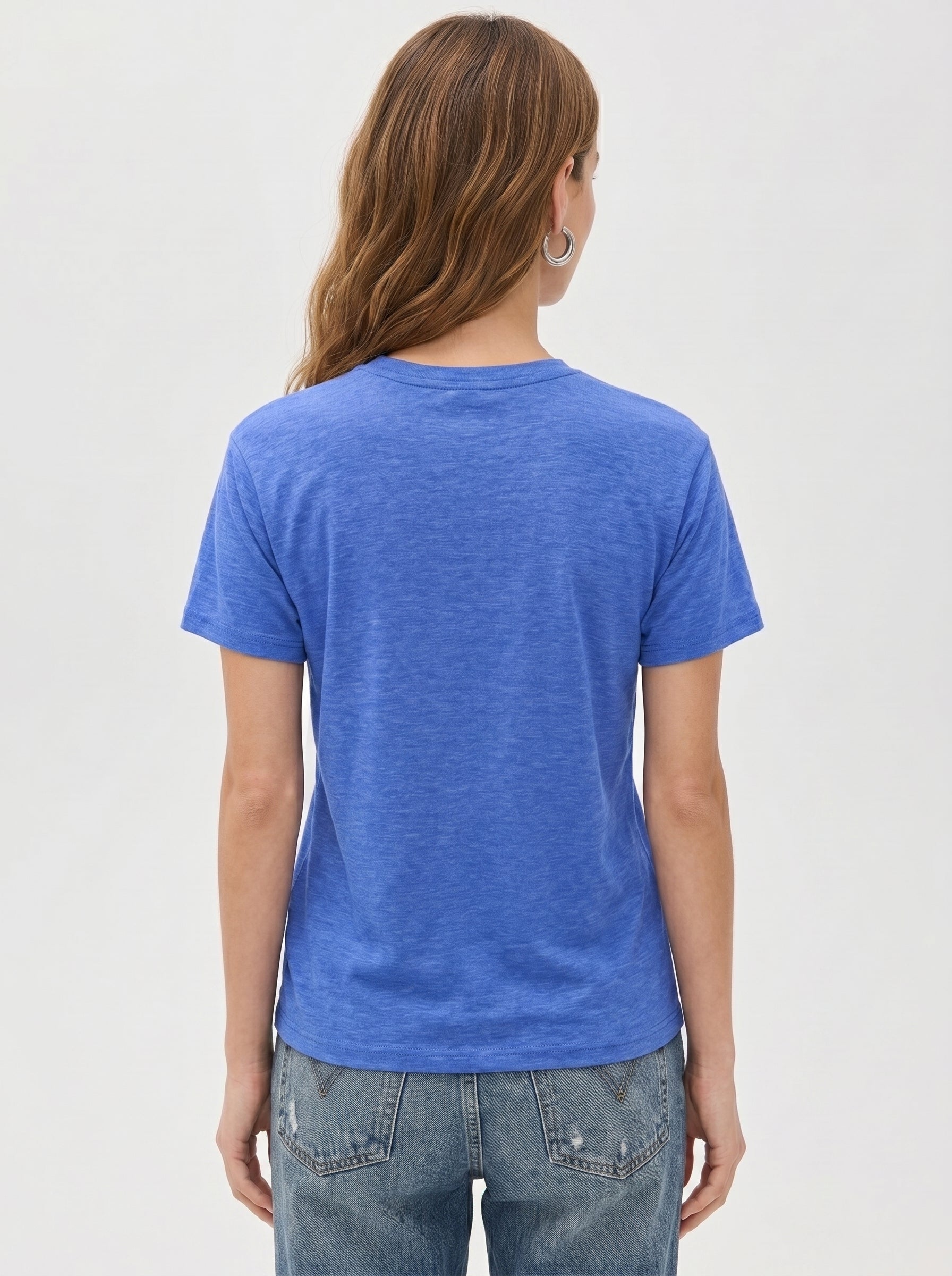 Premium Heather Short Sleeve Crew Neck Tee