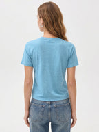 Premium Heather Short Sleeve Crew Neck Tee