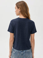 Premium Heather Short Sleeve Crew Neck Tee