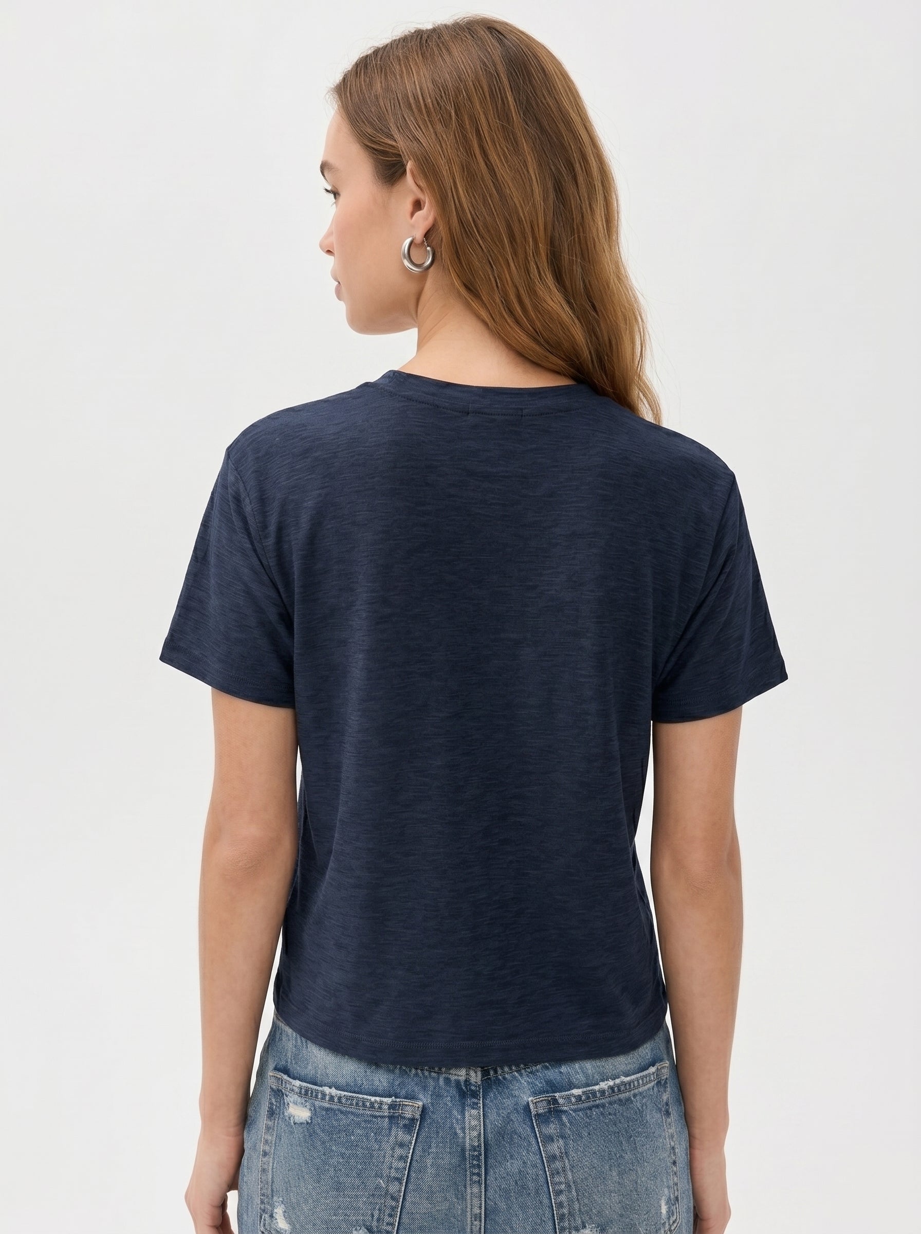 Premium Heather Short Sleeve Crew Neck Tee