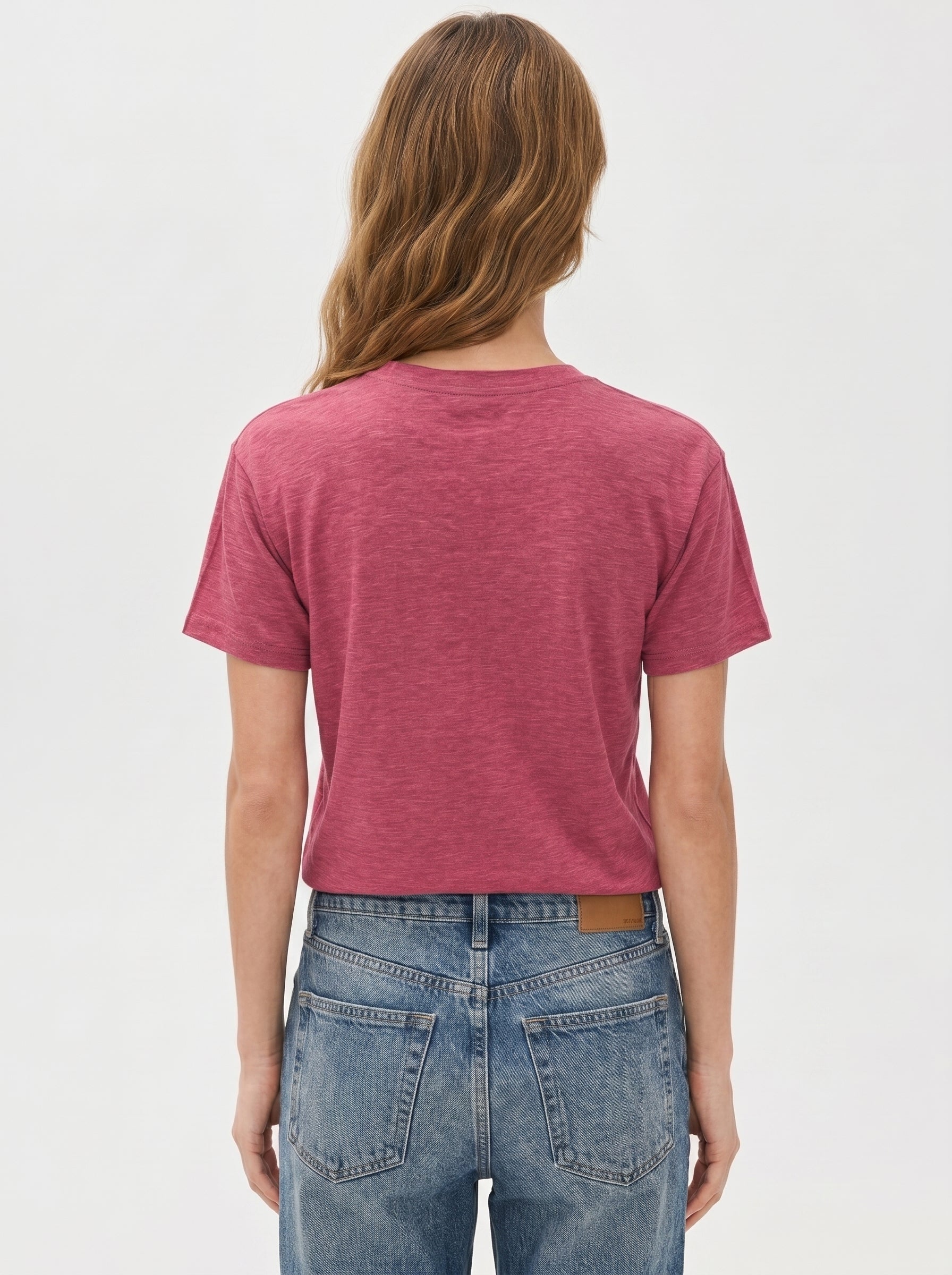 Premium Heather Short Sleeve Crew Neck Tee