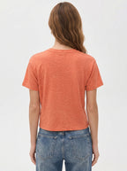 Premium Heather Short Sleeve Crew Neck Tee