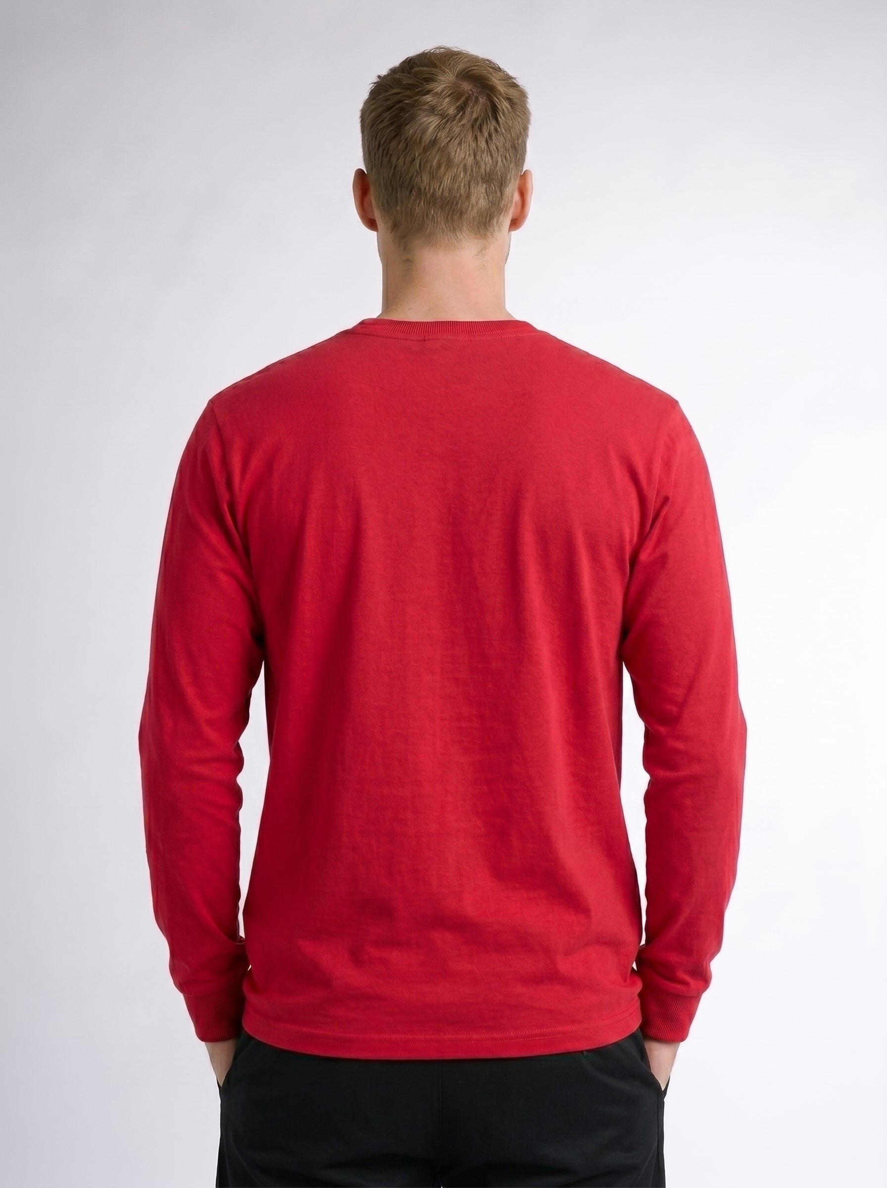 Premium Long Sleeve Crew Neck Tee