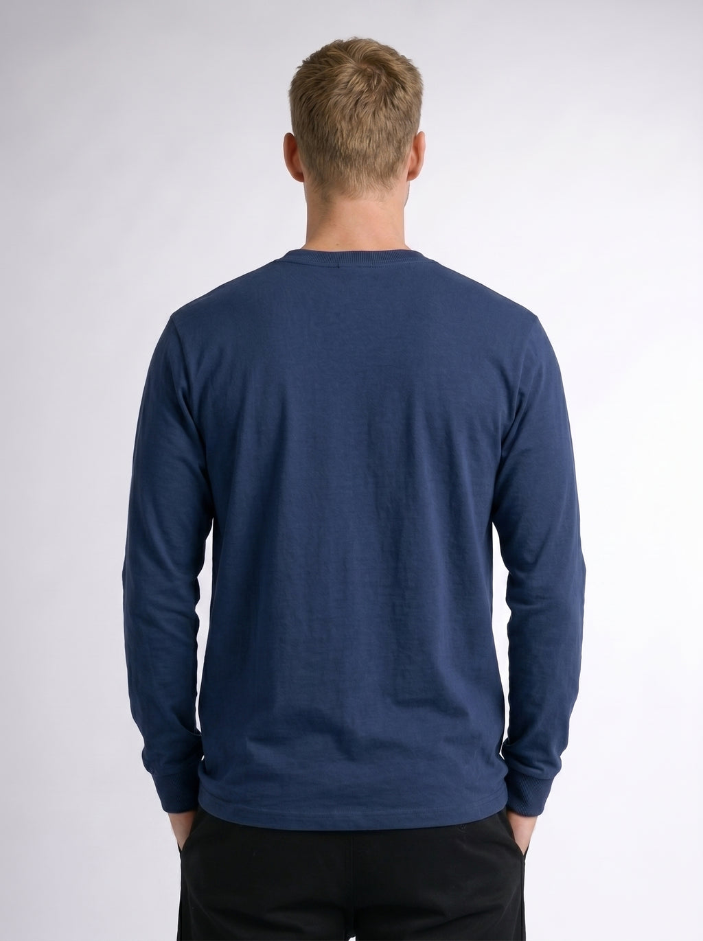 Premium Long Sleeve Crew Neck Tee