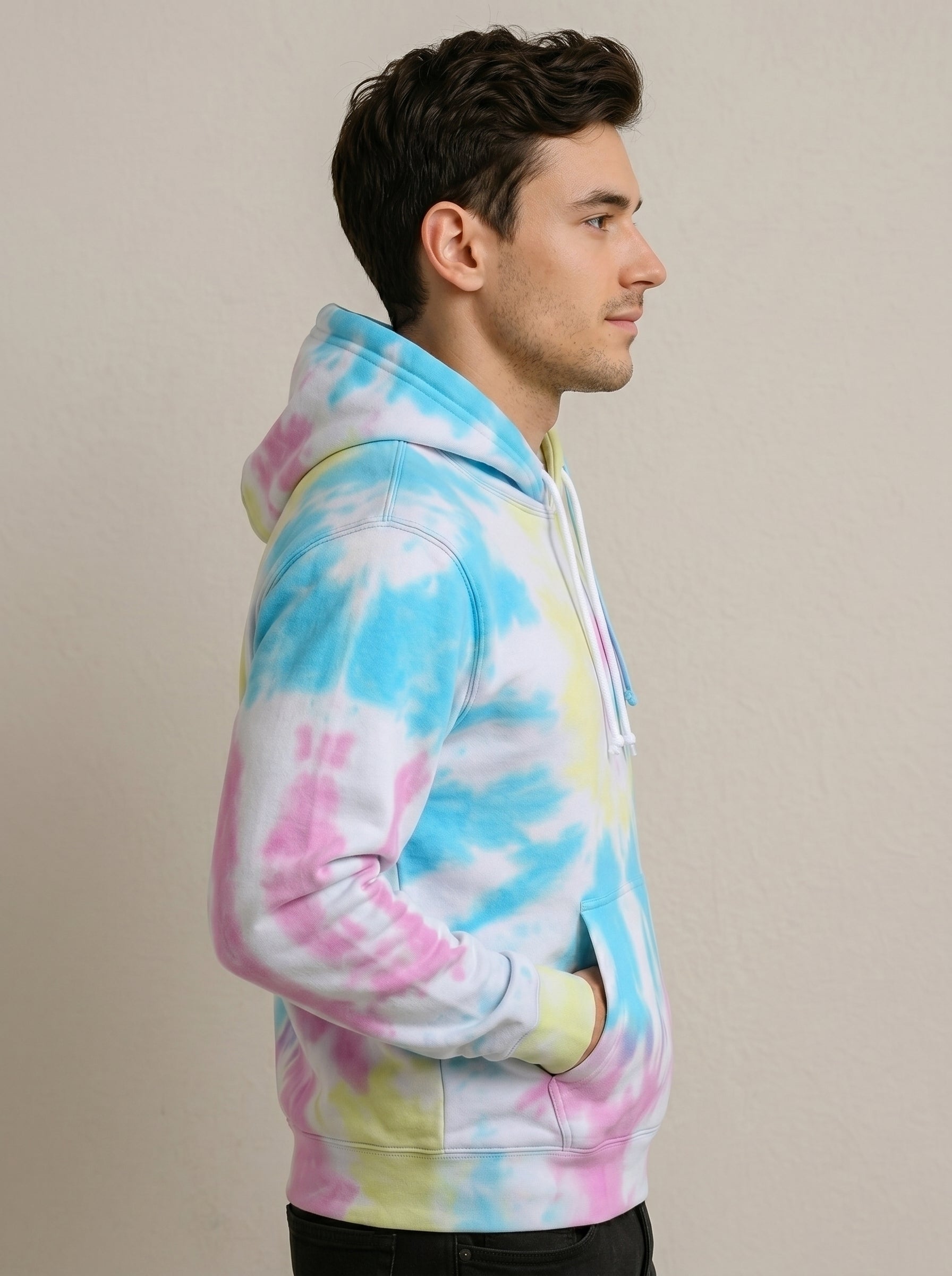 Tie Dye Pullover Hoodie