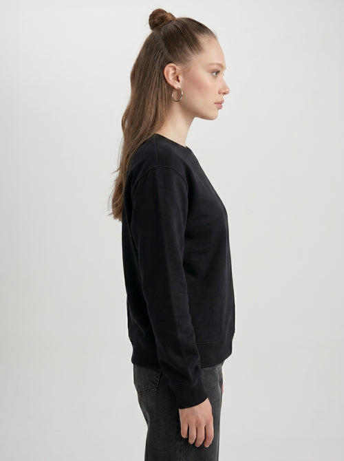Recycled Crew Neck Sweatshirt