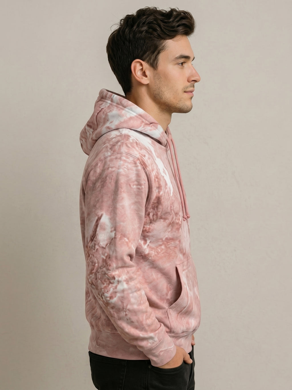 Tie Dye Pullover Hoodie