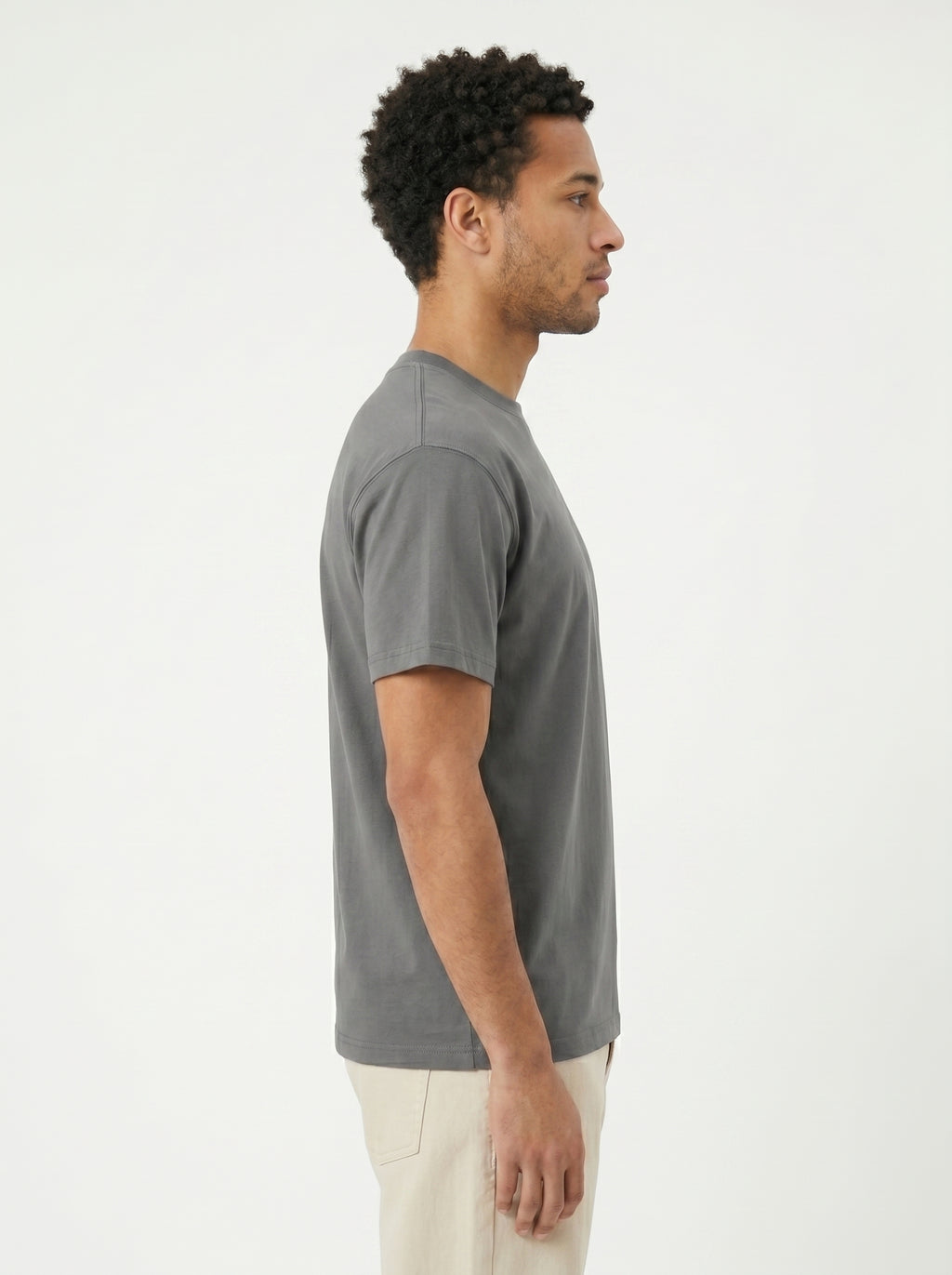 Premium Short Sleeve Crew Neck Tee
